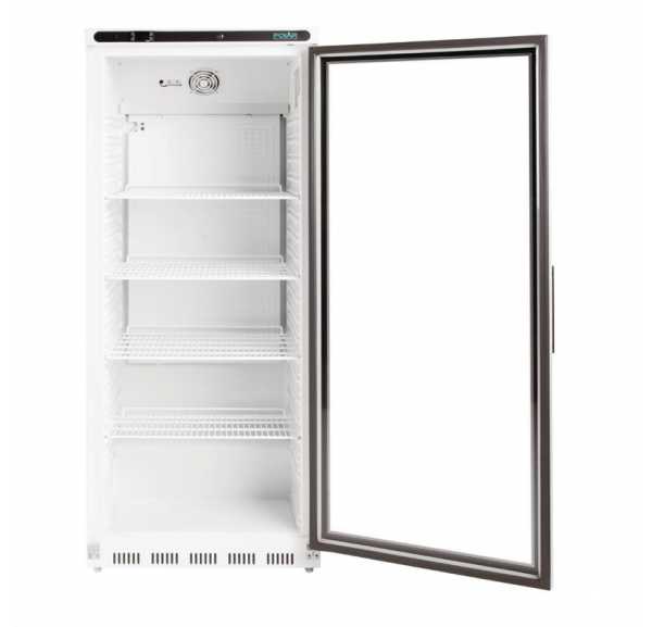 Réfrigérateur 1 porte Polar Vitrine réfrigérée positive 88 Litres, 1 porte  vitrée, blanche, 85 W, 220 V - MONO