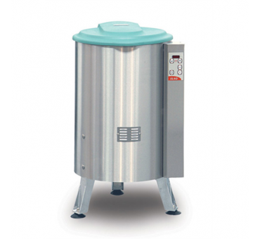 Sammic ES-200 20 Gallon Electric Stainless Steel Salad Dryer - 3/4 HP
